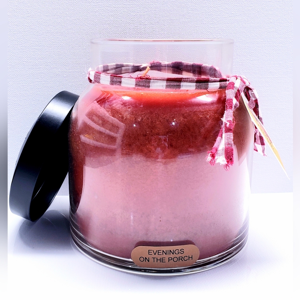 EVENING ON THE PORCH -A Cheerful Giver Papa Jar Scented Candle, 34 oz - Picture 3 of 13